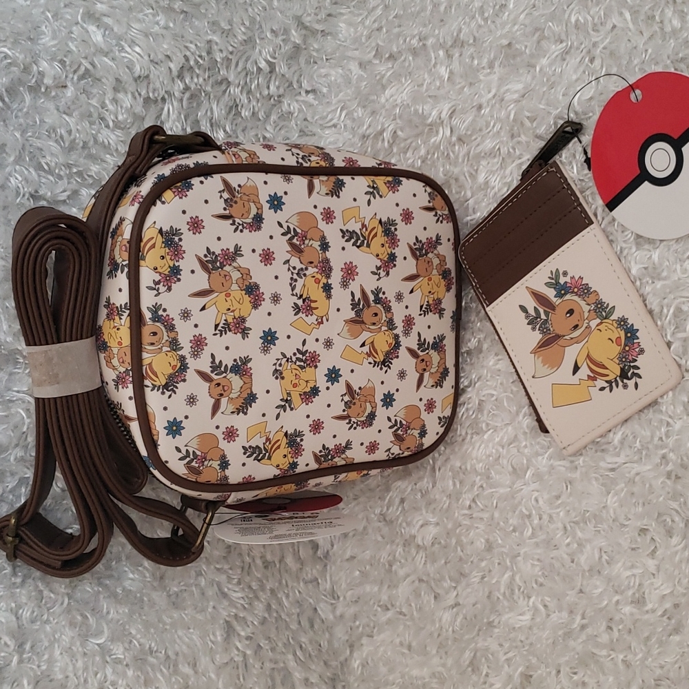 Loungefly Pokemon Crossbody and coin purse Set - Picture 2 of 16